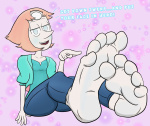  1girl alien attractive barefoot dialog femdom gem gggggg_(artist) pearl short_hair sitting soles steven_universe tease toes why_don't_people_tag_images_themselves_it's_not_that_hard  rating:Questionable score:0 user:UltraSaiyan