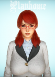  card female glasses large_breasts original playhome red_hair twintails wide_slider_mod  rating:Safe score:4 user:relook